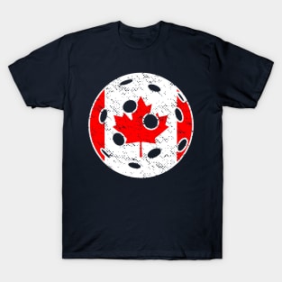 Pickleball Canada Flag T-Shirt